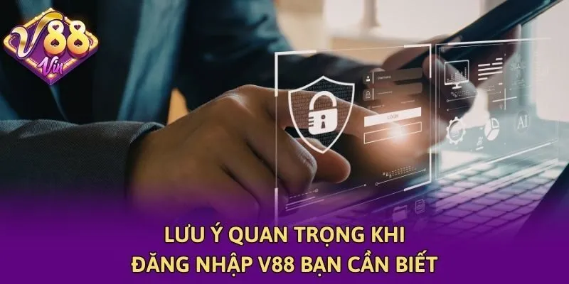 Lưu ý quan trọng khi đăng nhập V88 bạn cần biết